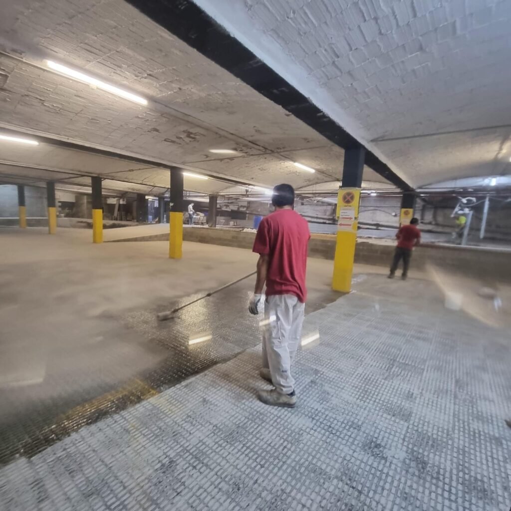 Asi es como realizamos trabajos de pavimientos especiales